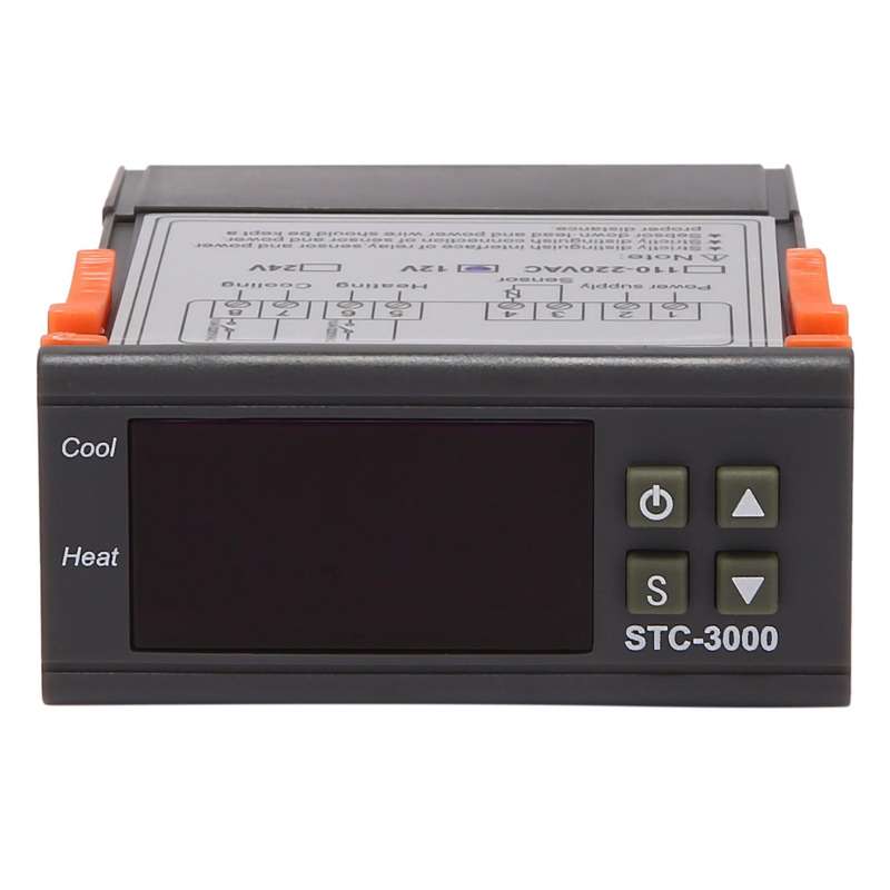 Stc-3000 12v Leddigital Temperature Controller Heating Cooling Sensor