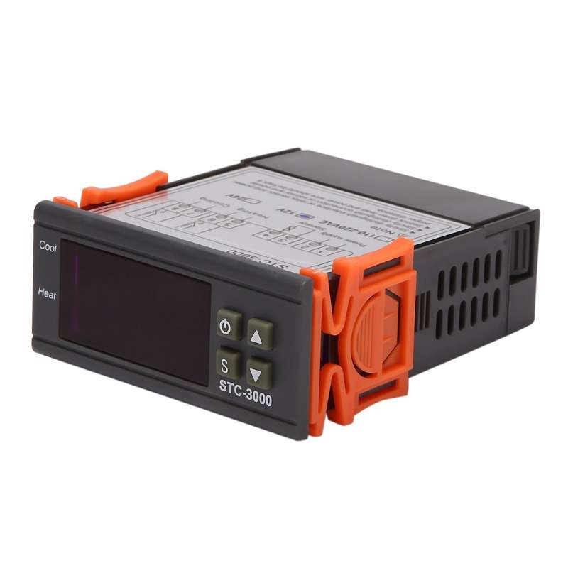 Stc-3000 12v Leddigital Temperature Controller Heating Cooling Sensor