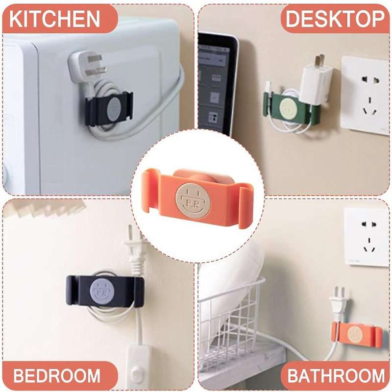 8pc Kitchen Utensil Cord Organizer Bag,cord Clip,green