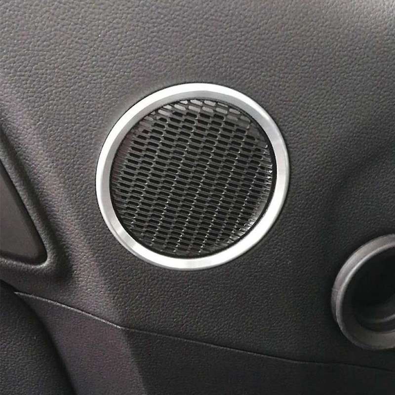 Door Speaker Ring Trim Cover Vent Outlet Frame for Ford Red