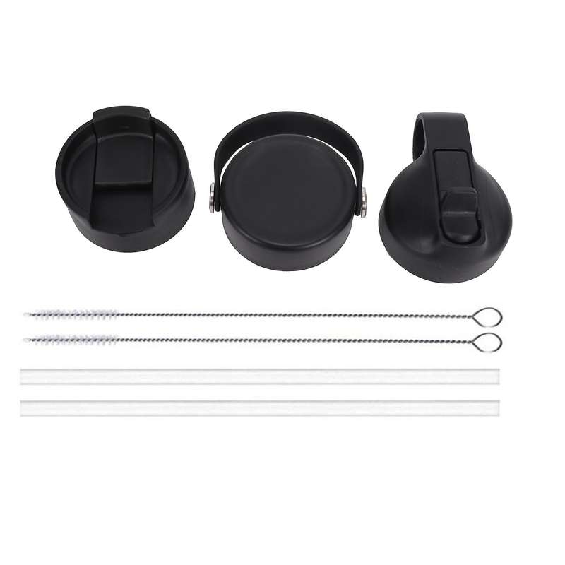 Wide Mouth Straw Cap, Coffee Flip Cap and Flexible Lid for Hydro