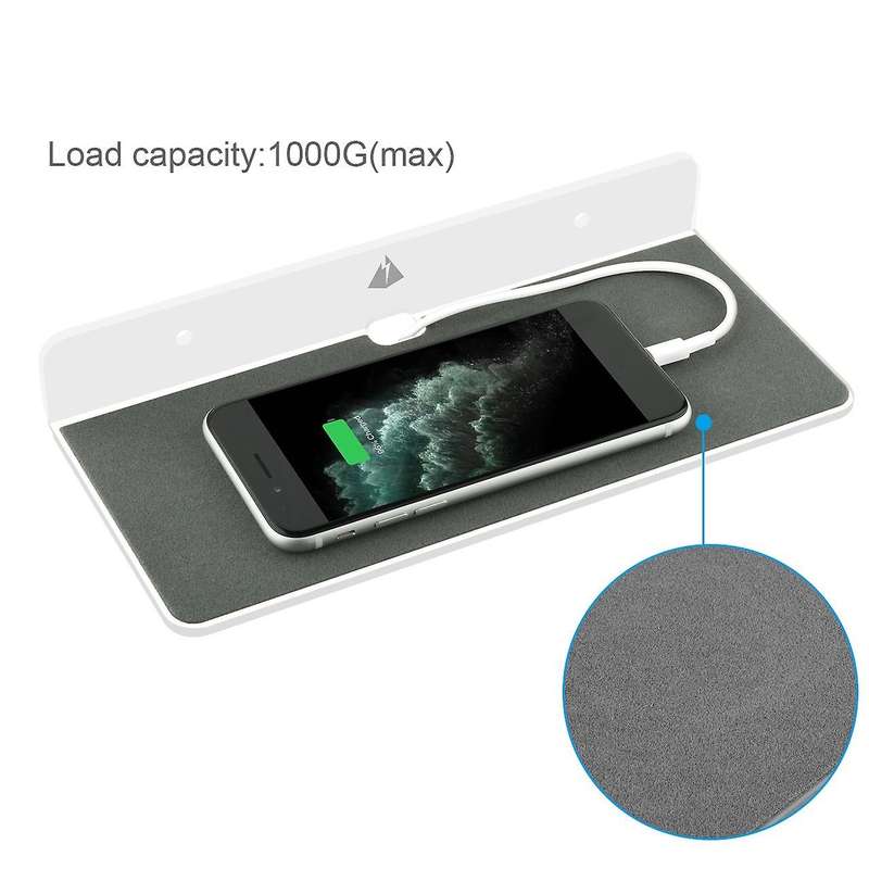 Acrylic Wall Mount Display Shelf for Bluetooth Speaker, Webcam-clear