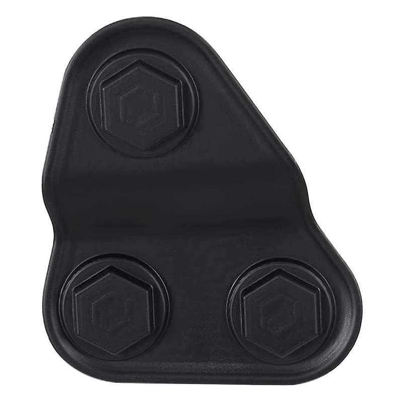 Door Lock Cover & Door Screw Cover Trim Accessories,abs Black