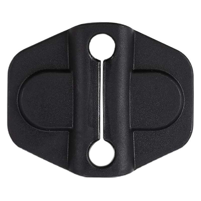 Door Lock Cover & Door Screw Cover Trim Accessories,abs Black