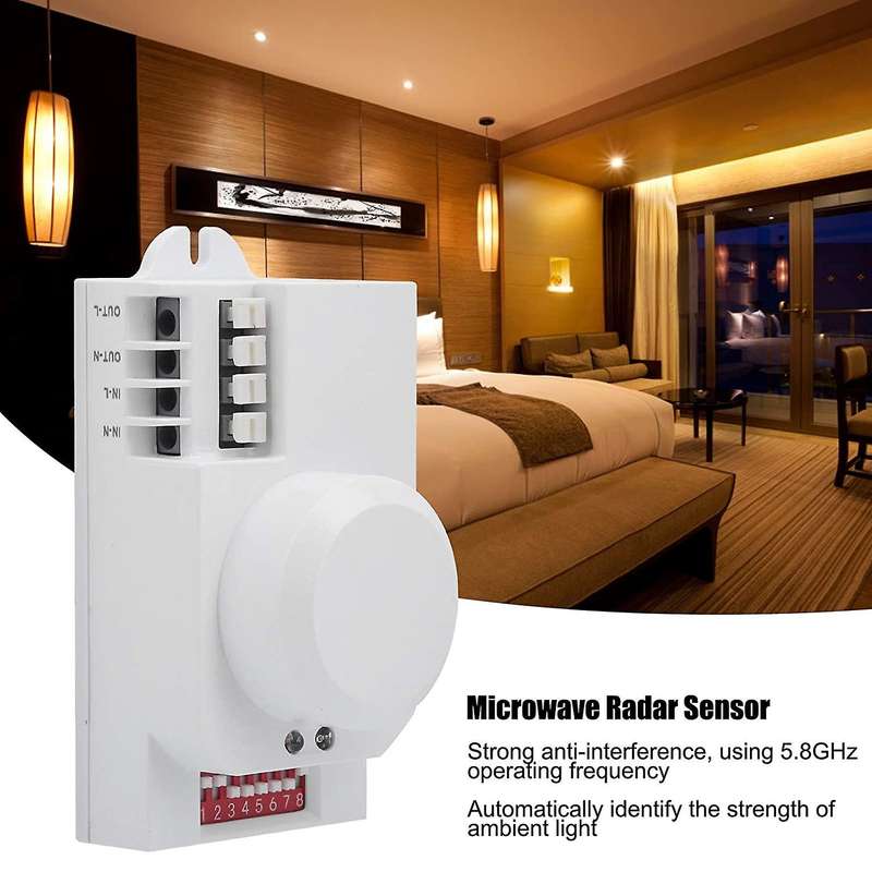 5.8g Microwave Sensor Switch 220v, Led Light Switch Controller