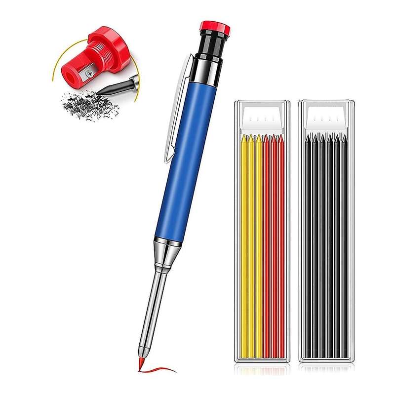 Mechanical Carpenter Pencils Construction Pencils Heavy Duty Blue