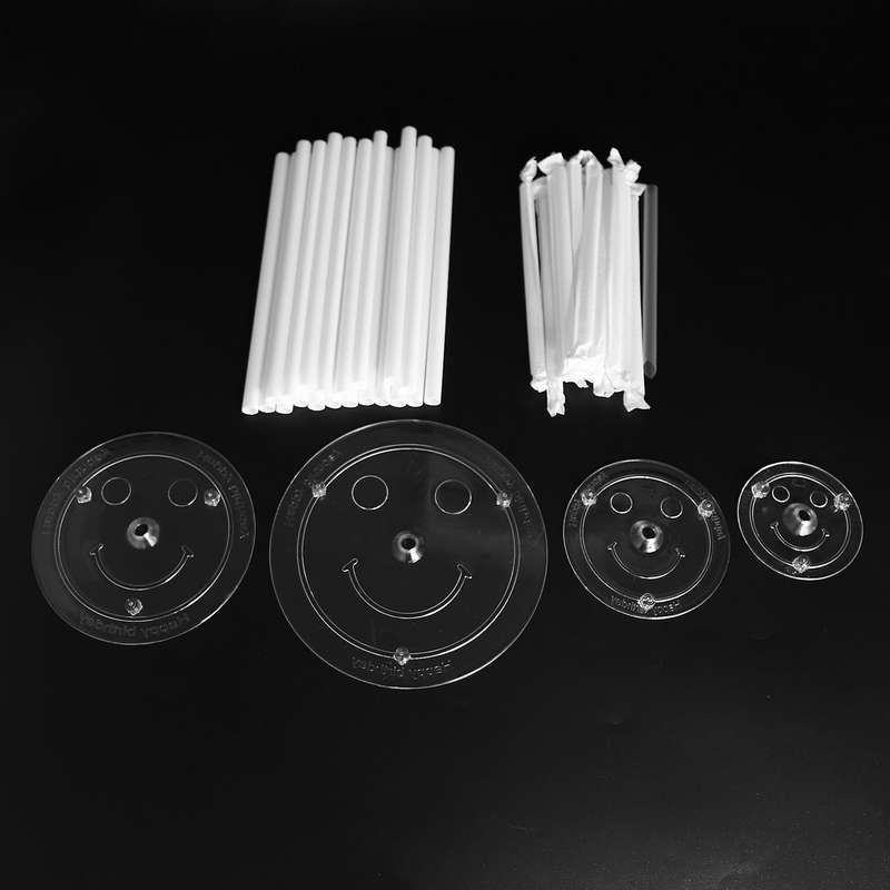 20pieces White Plastic Cake Sticks Support Rods with Separator Plates