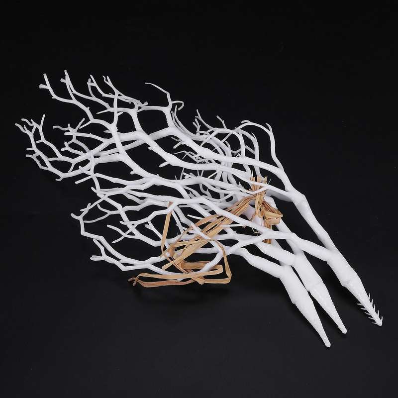 6 X Artificial White Dry Plant Tree Branch Wedding Party Decor
