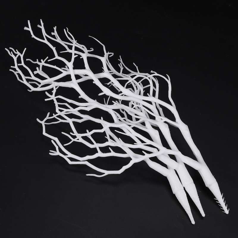 6 X Artificial White Dry Plant Tree Branch Wedding Party Decor