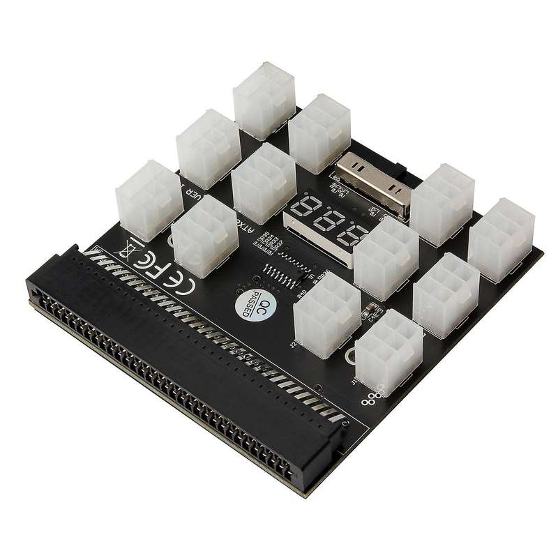 Breakout Board 12 Port 6pin Led Display Power Module Server Card