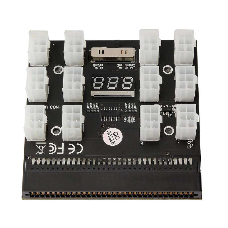 Breakout Board 12 Port 6pin Led Display Power Module Server Card