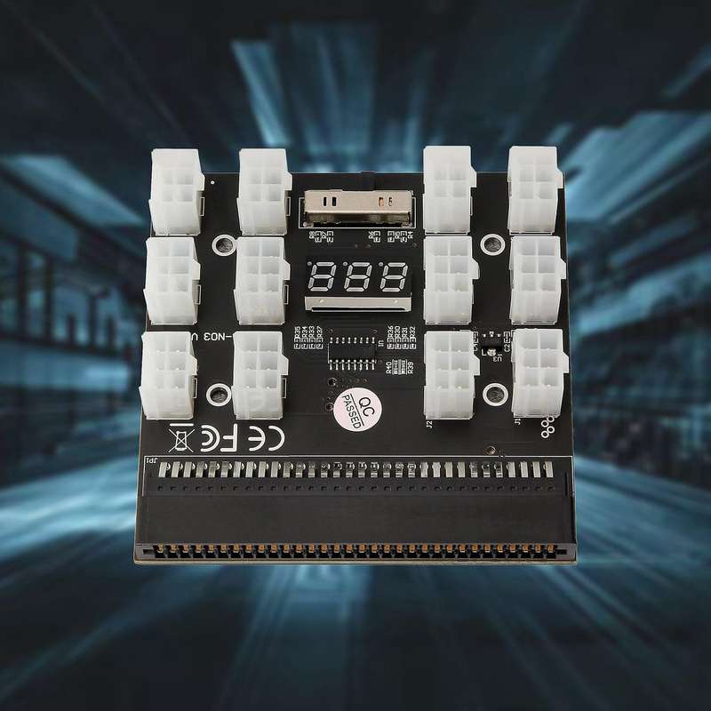 Breakout Board 12 Port 6pin Led Display Power Module Server Card