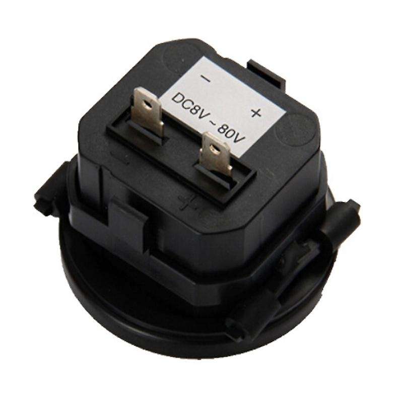 Snap In Hour Meter Round Lcd Hour Meter Quartz Hour Meter Ac110-250v