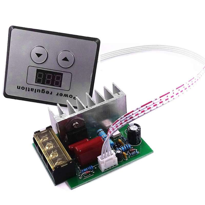 4000w Scr Voltage Regulator Cnc Electronic Digital Voltage Regulator