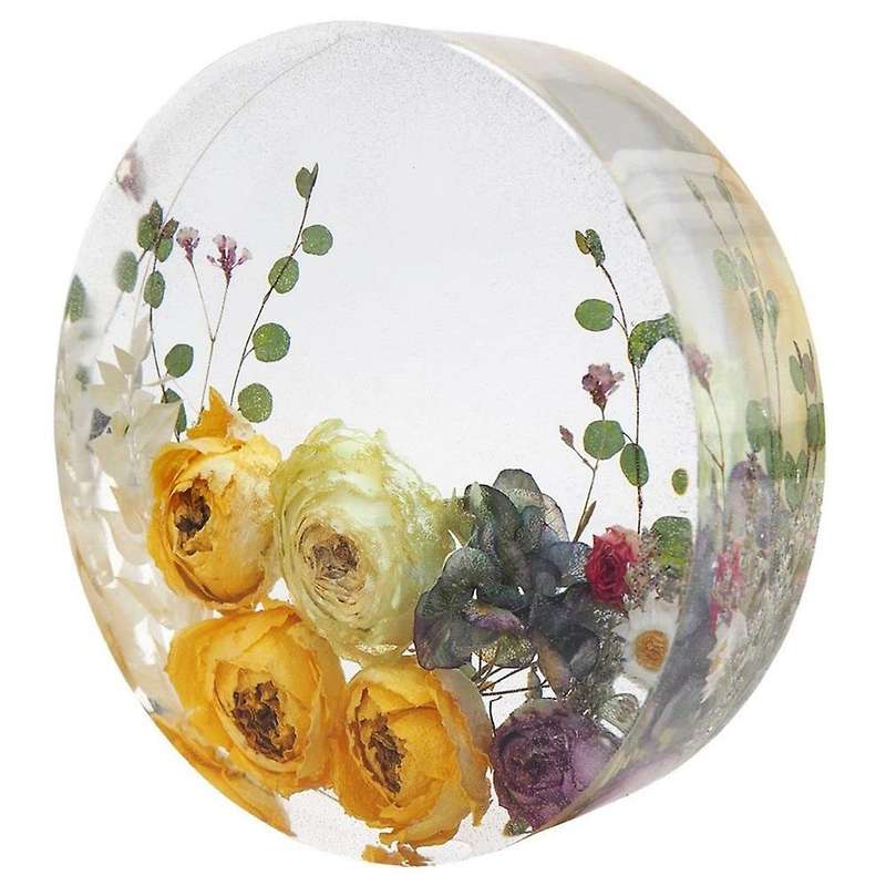Bookends Resin Silicone Mold for Books Home Decoration (round)