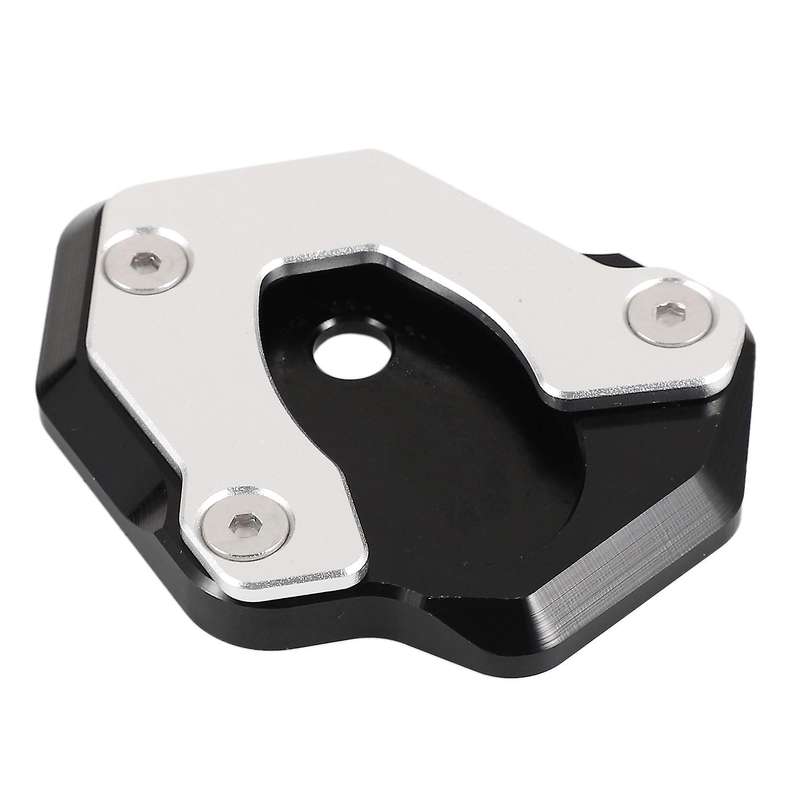 Motorcycle Kickstand Pad for Kawasaki Z400 Z650 Z900 Ninja (black)