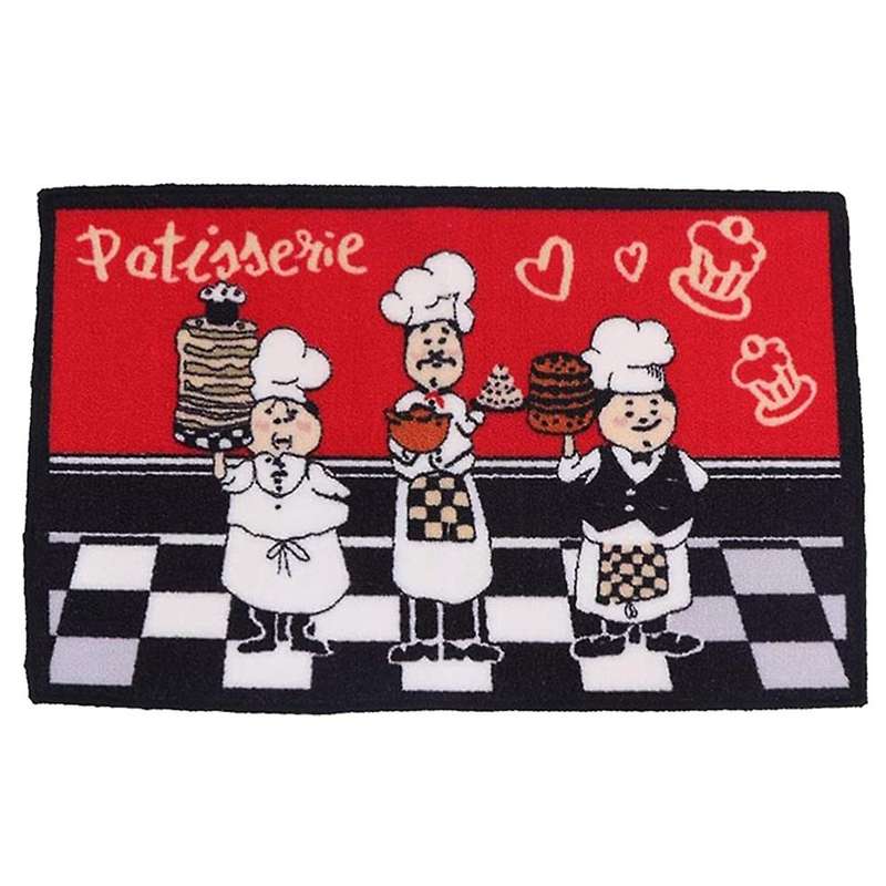 Kitchen Floor Mats Cartoon Floor Mats Absorbent Non-slip Floor Mats