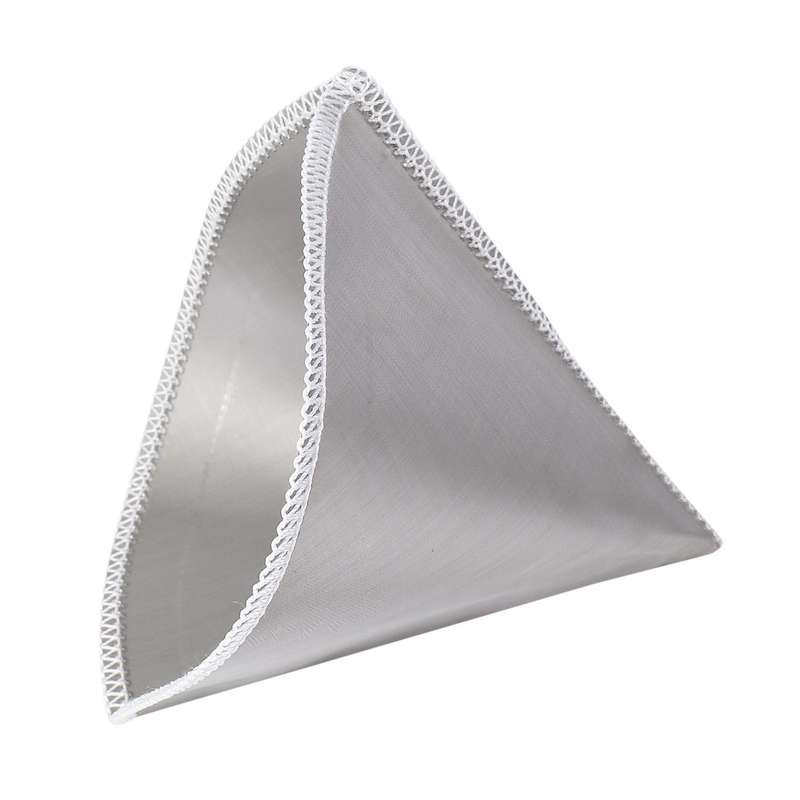 Stainless Steel Coffee Filter Drip Cone Paperless Coffee Filter 2pc