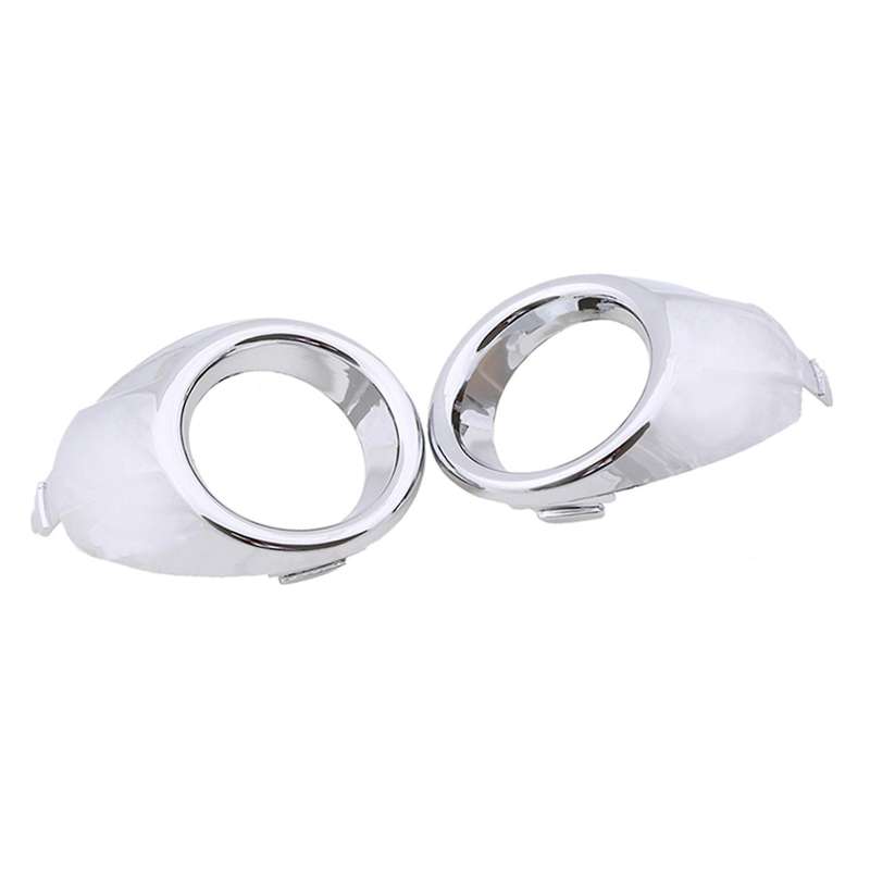 Fog Light Cover Fog Lamp Protect Frame Trim Bezel for Ford Fiesta