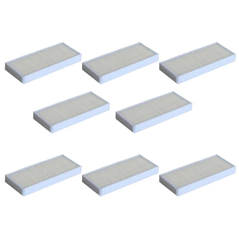 8 Pieces/lot Vacuum Robotic Cleaner Parts Hepa Filter for Haier T550