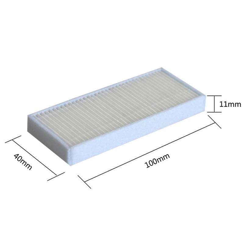 8 Pieces/lot Vacuum Robotic Cleaner Parts Hepa Filter for Haier T550