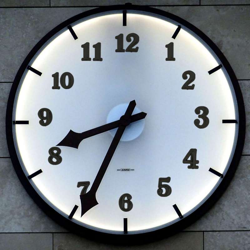 15pcs Diy Clock Numerals Kit Wall Clock Arabic Number for Home Decor