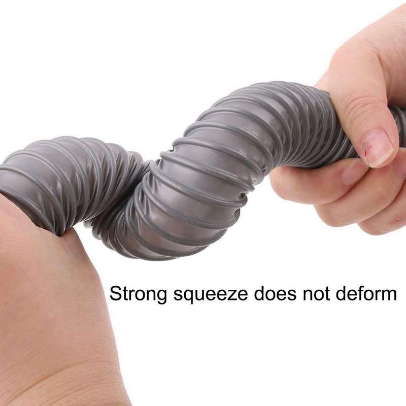 3.5ft Pvc Y Shaped Drain Discharge Hose, with 2 Waterproof Rings