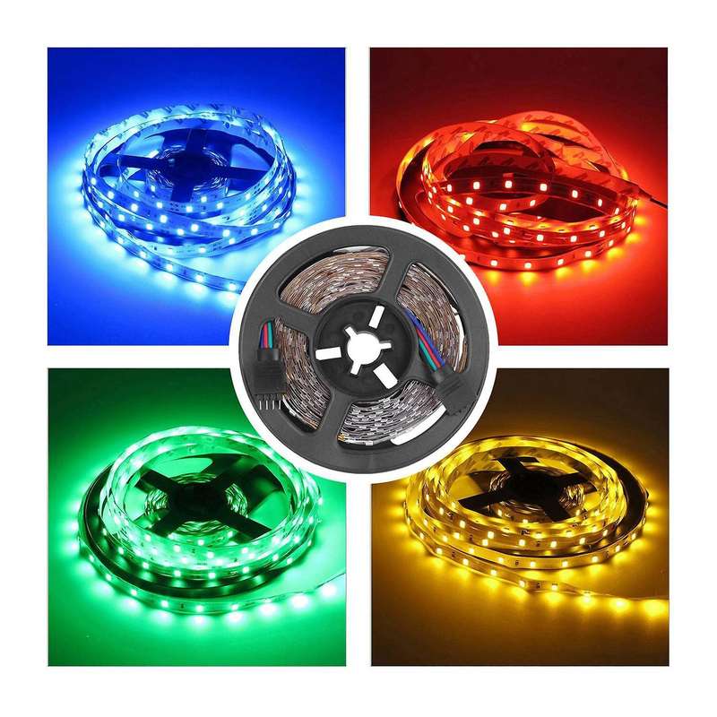 3x 5m 300leds Rgb Led Strip Light 3528 Dc12v 60leds/m Fiexble Light