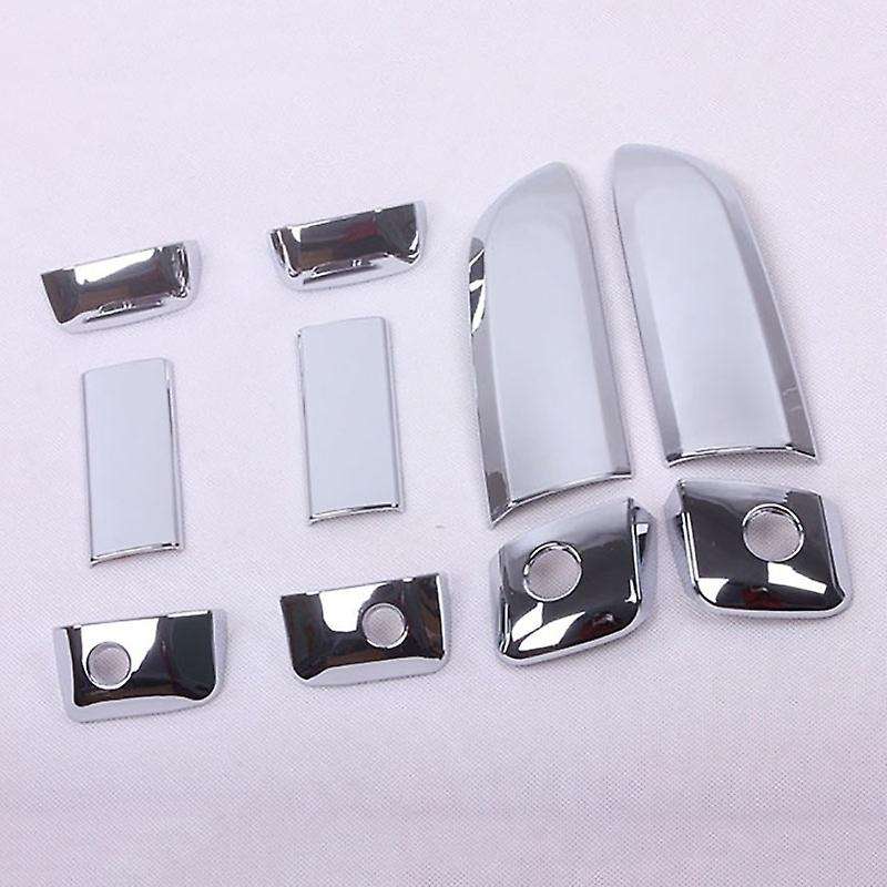 10 Car Abs Chrome Door Handle Bowl Panel for Toyota Hiace 2005-2015