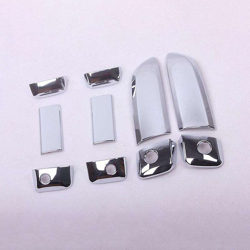 10 Car Abs Chrome Door Handle Bowl Panel for Toyota Hiace 2005-2015