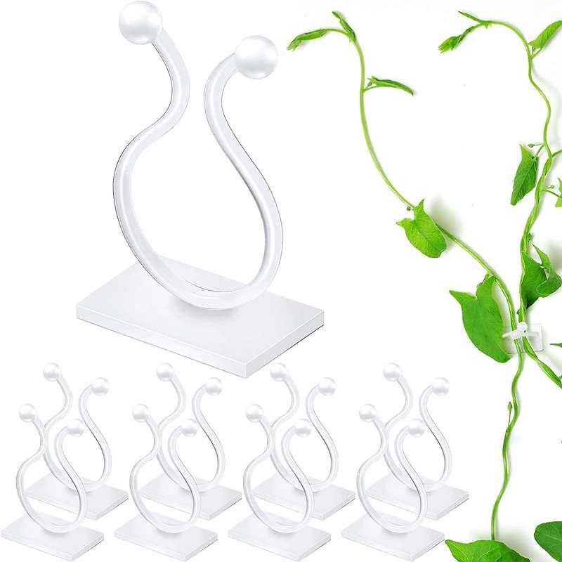 200 Pieces Plant Climbing Wall Fixture Clips, for Plant Fixation B