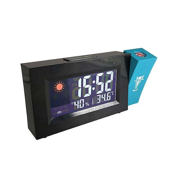 Digital Alarm Clock Date Adjustable Angle Led with Time Projection