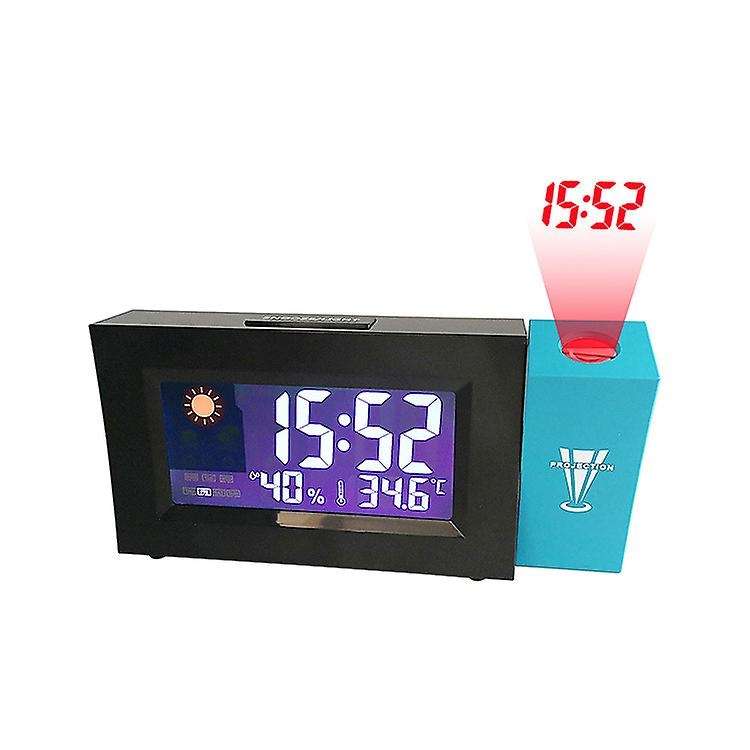 Digital Alarm Clock Date Adjustable Angle Led with Time Projection