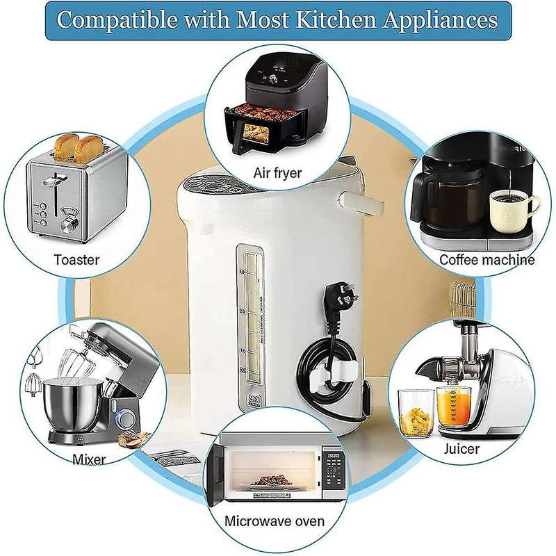 4pcs Cord Organizer for Appliances Kitchen, Cord Wrap Cord Holder