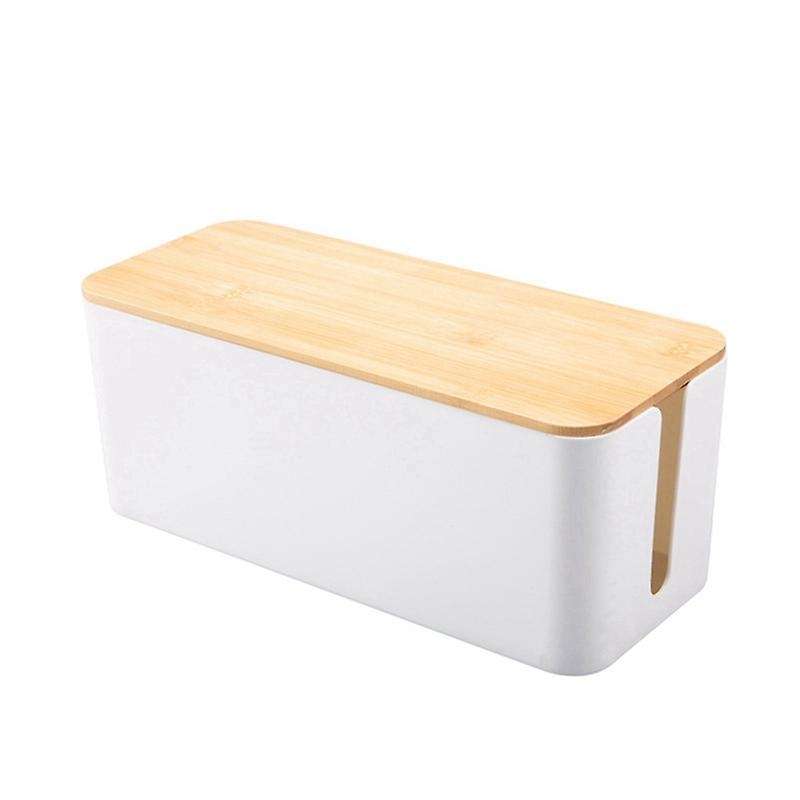 Cable Storage Box Power Socket Organizer Cable Tidy Storage Box-f