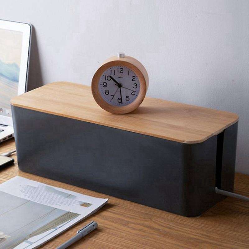 Cable Storage Box Power Socket Organizer Cable Tidy Storage Box-f