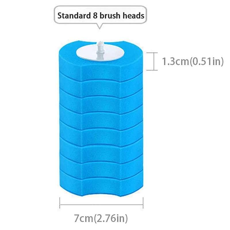 Disposable Toilet Brush Three Kinds Of Fragrance Replacement Brush-a