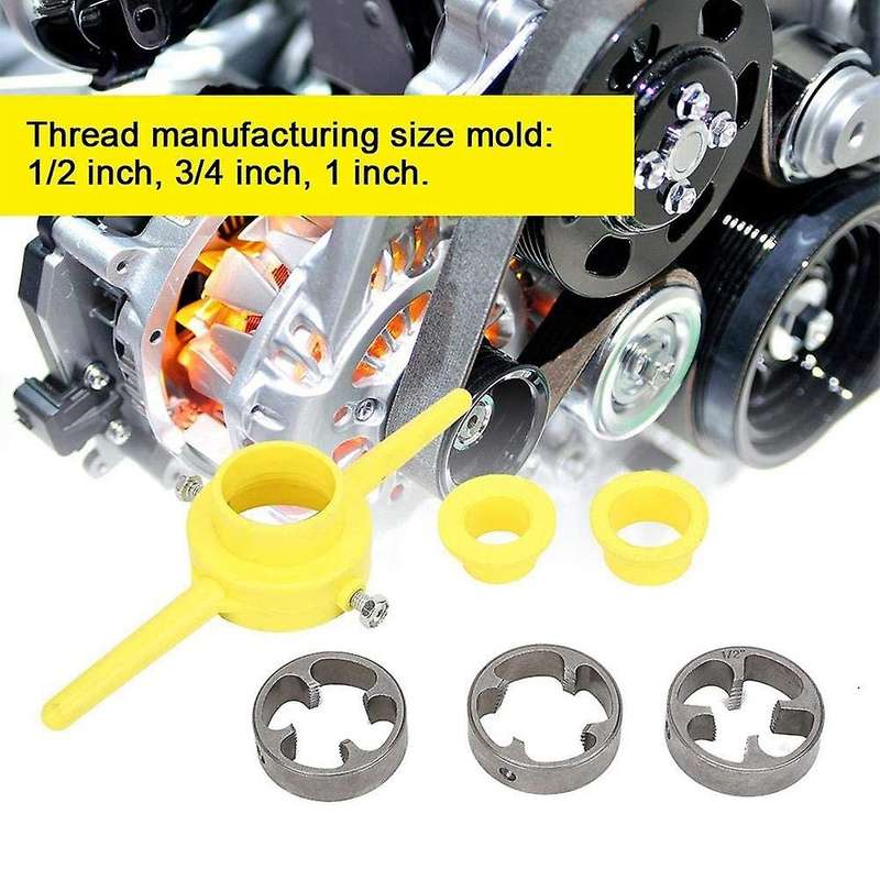 Pipe Thread Cutting Tool Pvc Thread Maker Npt Round Tool Set
