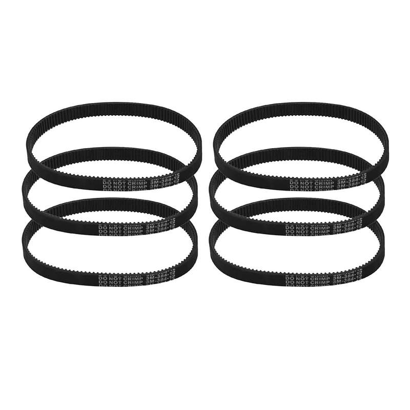 3pcs 3m-384-12 Drive Belt for Electric Bike E-bike Scooter Motorcycle