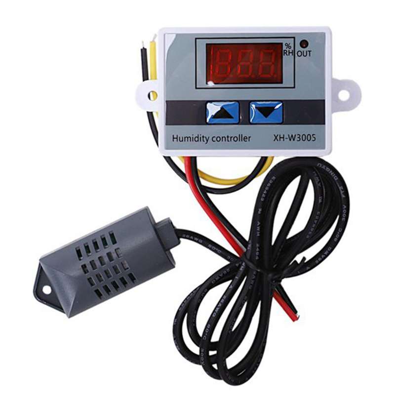 Ac 110-220v 10a Digital Humidity Controller with Humidity Sensor