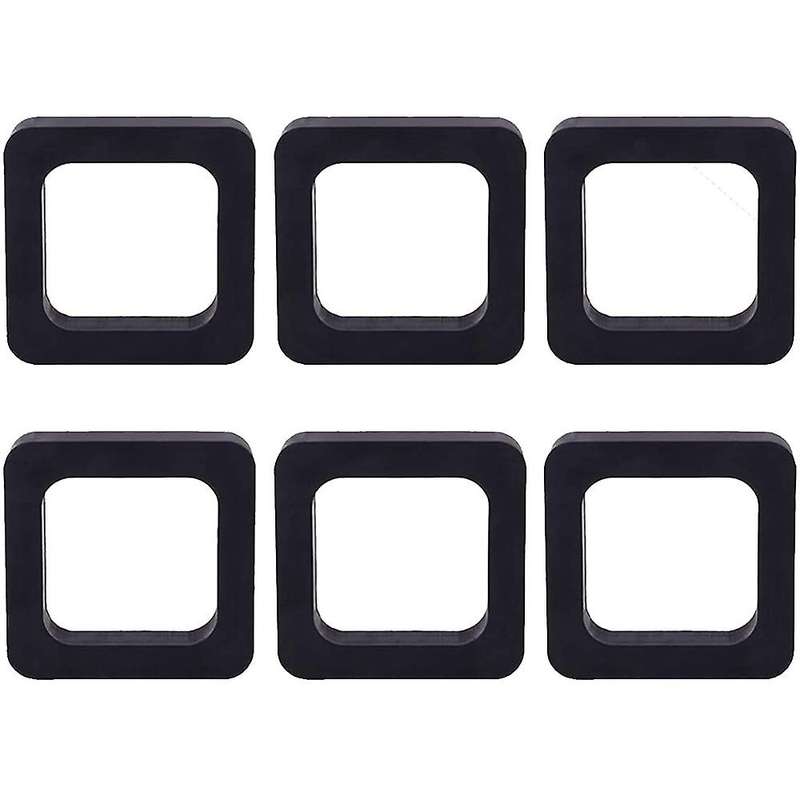 6pcs Hitch Receiver Muffler Pad 2 Inch for Adjustable Ball Mounts