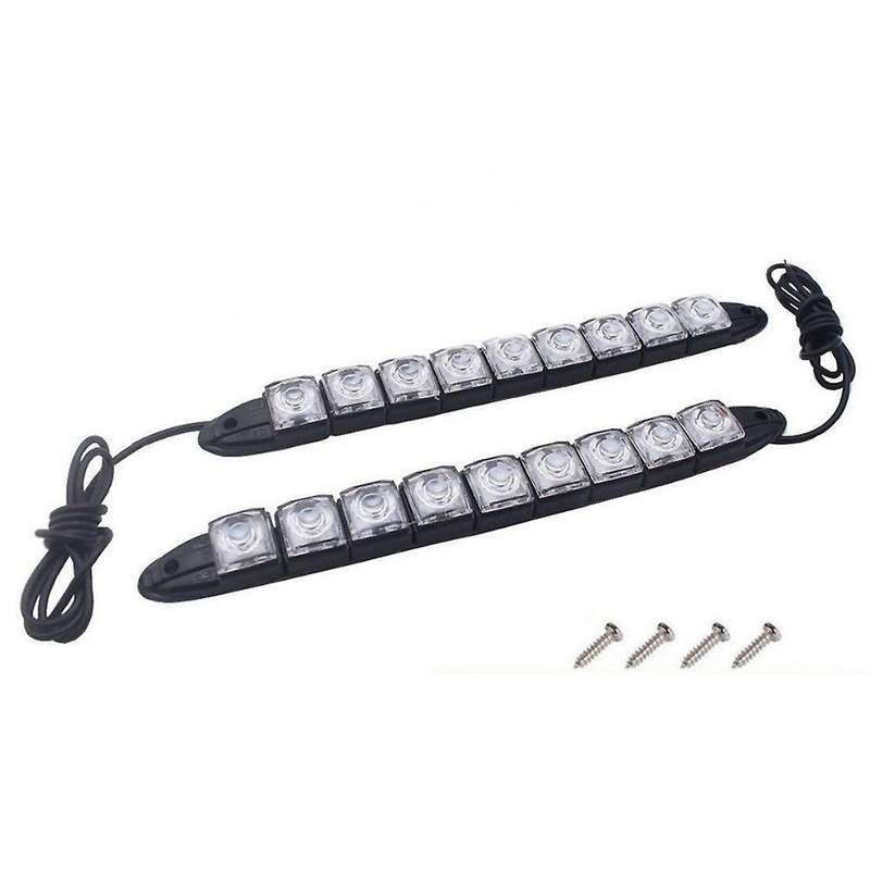 2 Pcs Led Boat Bow Navigation Lights,for Pontoon Kayak Yacht (white)