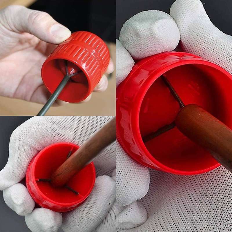 4pcs Inner-outer Reamer Plumbing Tools,pipes Tubes Deburring Cutters