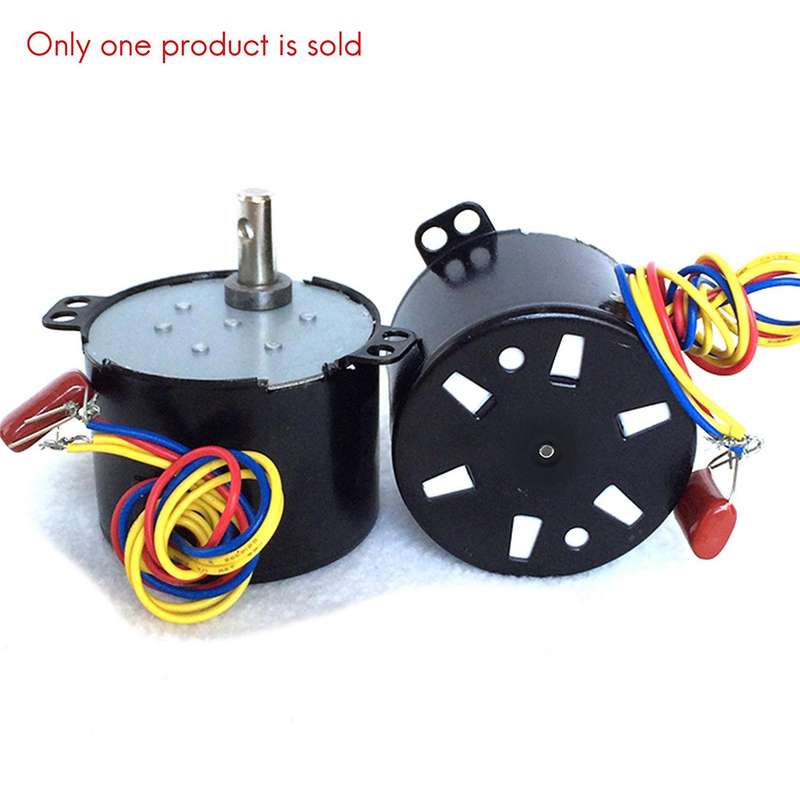 50ktyz Permanent Magnet Synchronous Motor Ac 220v 6-10w Miniature