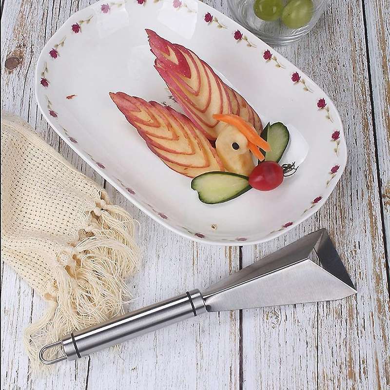 Fruit Carving Knife,triangular Shape Fruit Vegetable Knife Slicer
