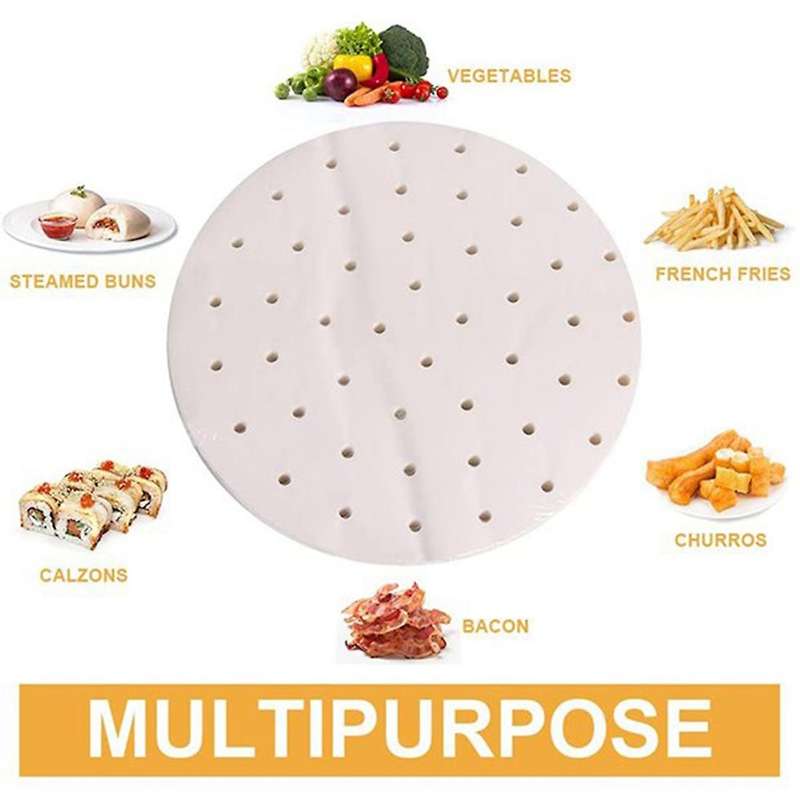 200 Pcs Air Fryer Liners Parchment Paper for 8 Inch Air Fryer Paper