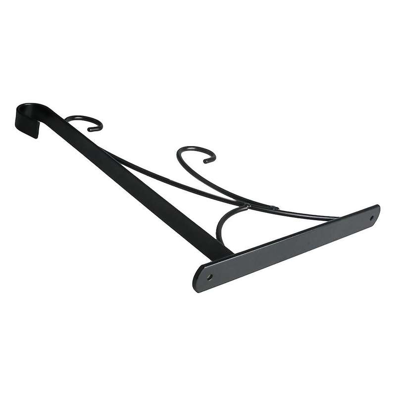 11.8 Inch Heavy-duty Outdoor Hand-forged Plant Hook Bracket Durable
