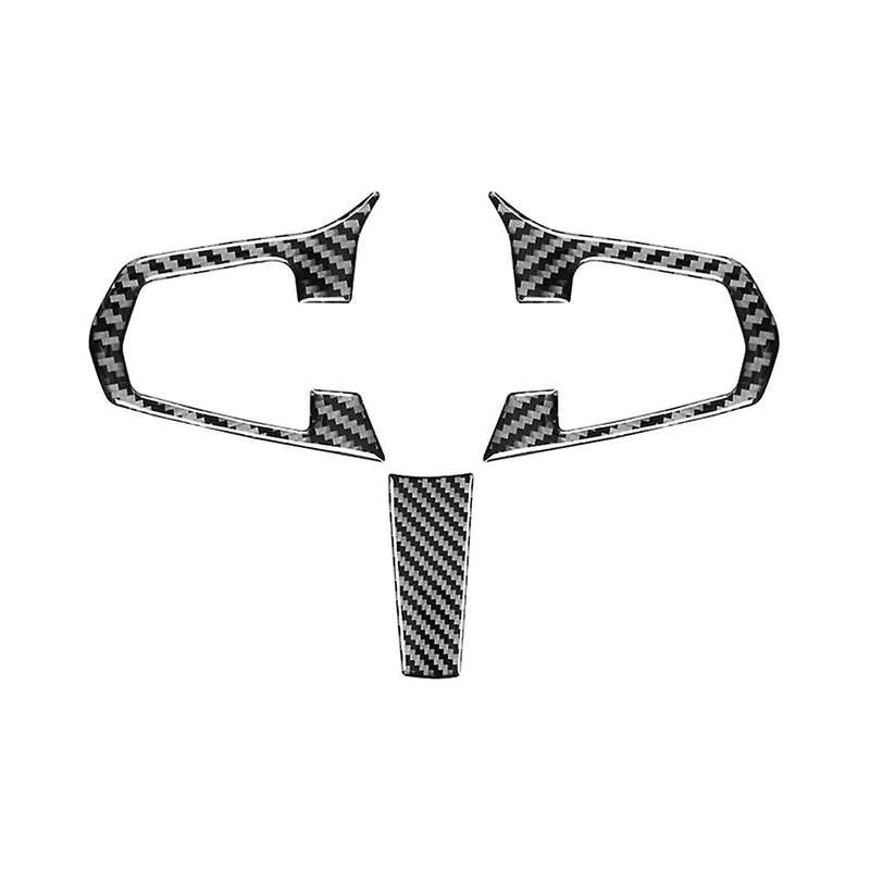 Carbon Fiber Steering Wheel Frame Trim for Bmw 5 Series G30 2018-2021