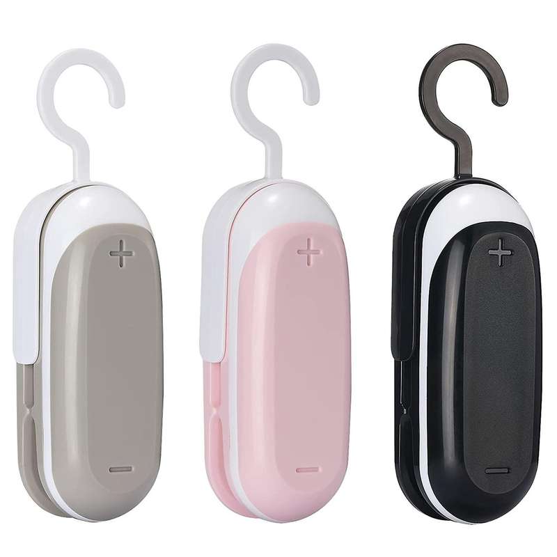 3 Packs Mini Bag Sealer,with Cutter Heat Sealer Food Sealer Bag