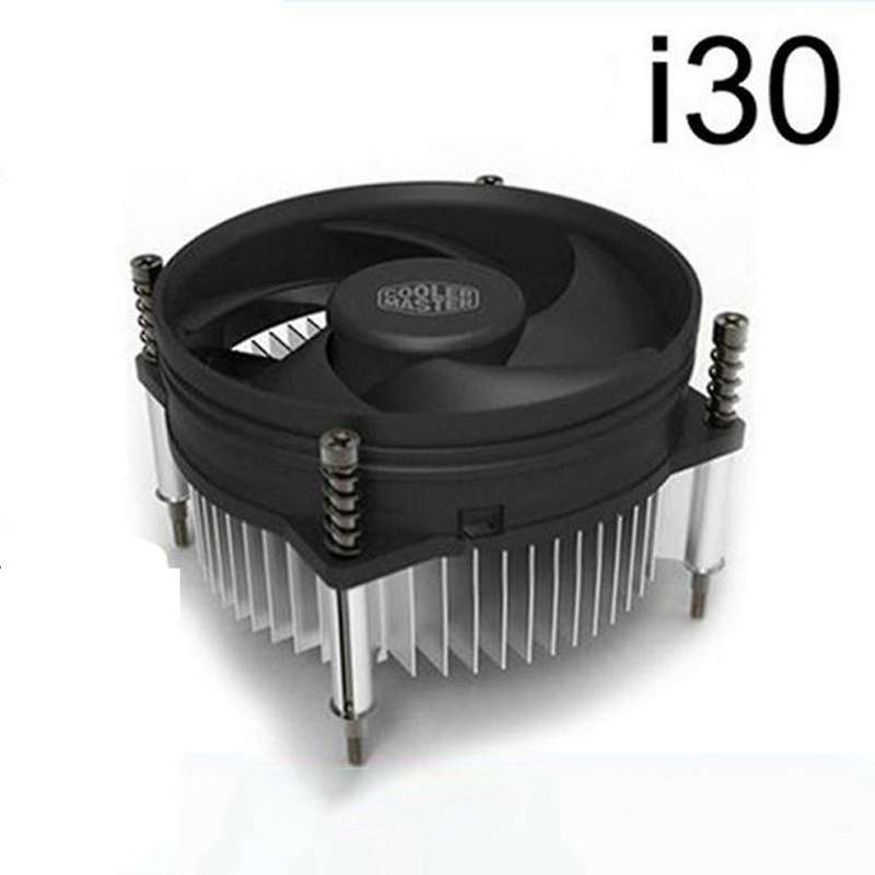 Cooler Master I30 Cpu Fan Cooler for Intel Pc Lga1156/1155/1151/1150